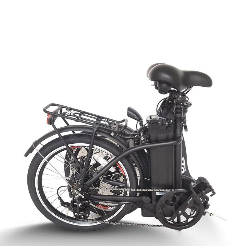 Folded Cemoto electric bike