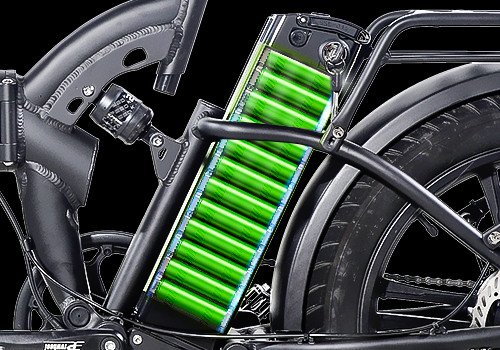 Fat Tire Folding Ebike