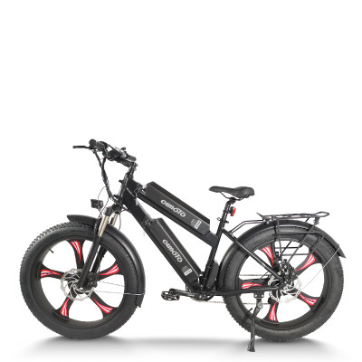 Dual Motor Fat Tire ebike | 500W*2 Dual Battery mountain ebike AEB28MX