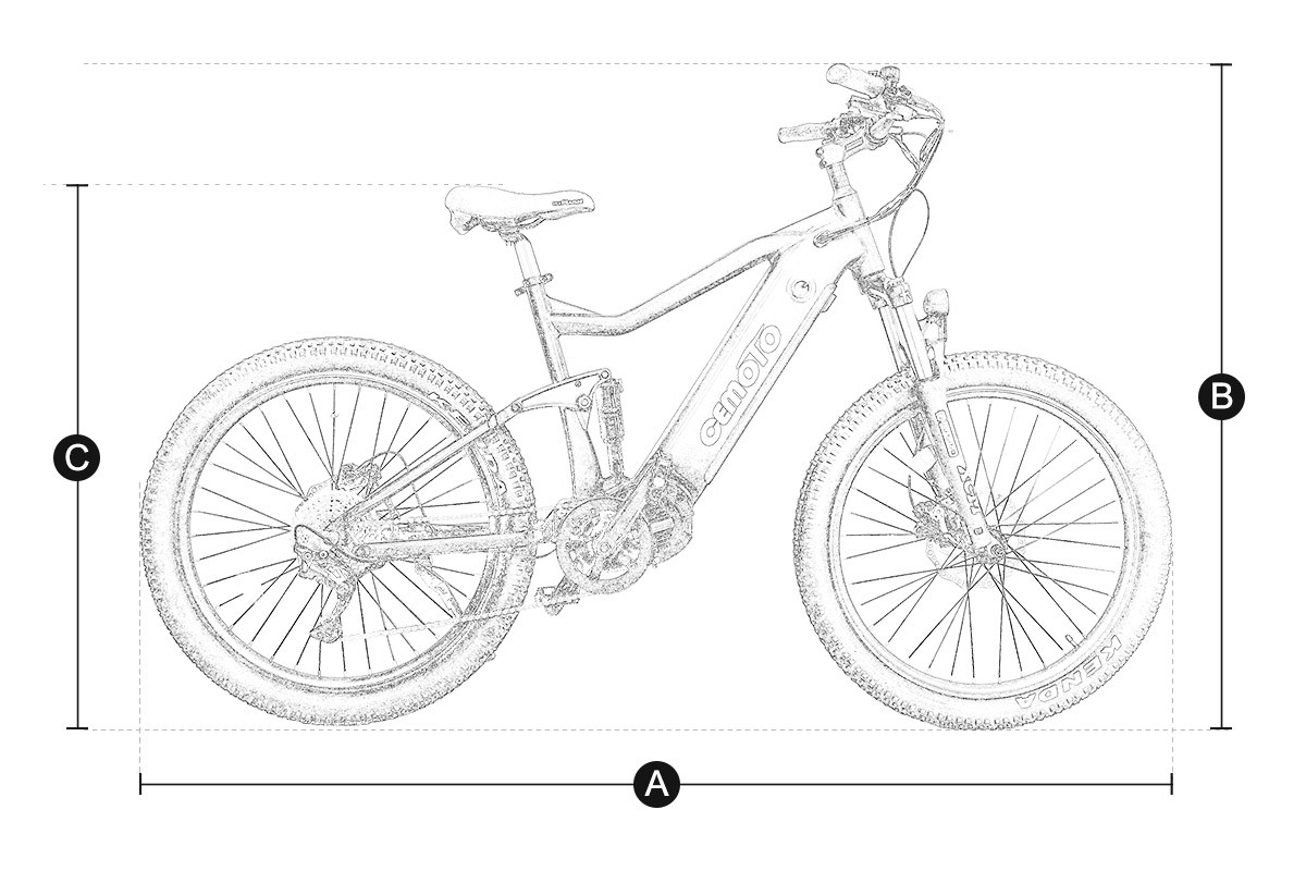   Fat Tire E  Mountain Bike Size