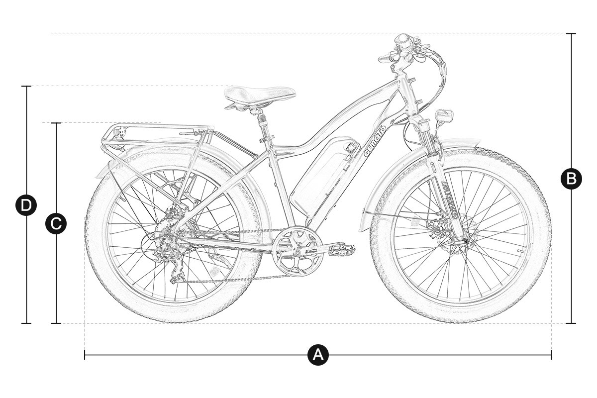 Fat Tire E Mountain Bike AEB28D