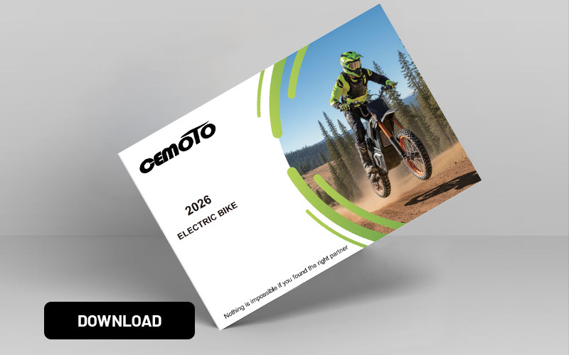Cemoto 2025 electric bike brochure