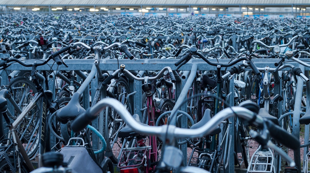 A warehouse filled with rows of electric bikes ready for wholesale distribution