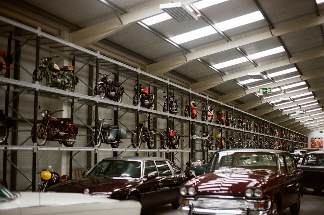 An organized warehouse with rows of boxed electric bikes ready for shipping