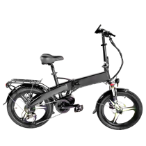 Urban Explorer Folding E-Bike Mid-Drive Bafang Motor Aluminum Alloy Frame Multi-Speed OEM/ODM