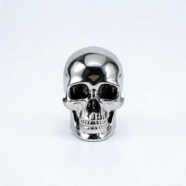 Chrome Skull Deluxe 12-inch