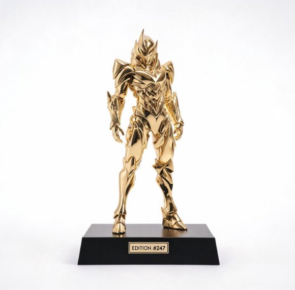 Gold Standard Resin Statue