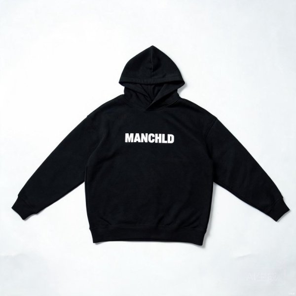 MANCHLD Heavyweight Hoodie - Black