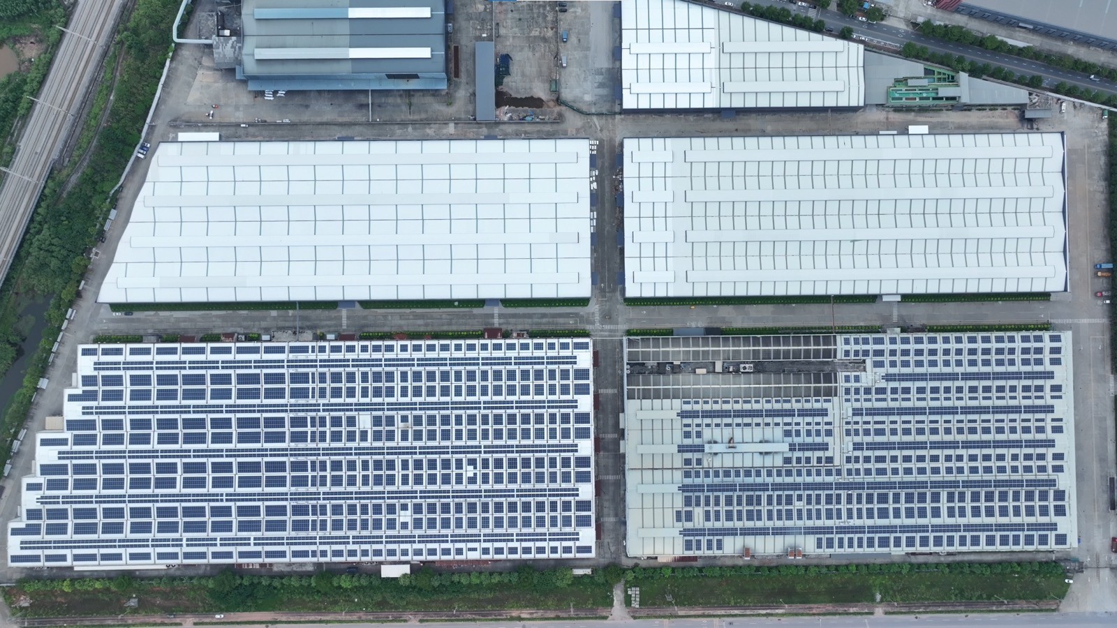 Zhaoqing manufacturing base aerial view