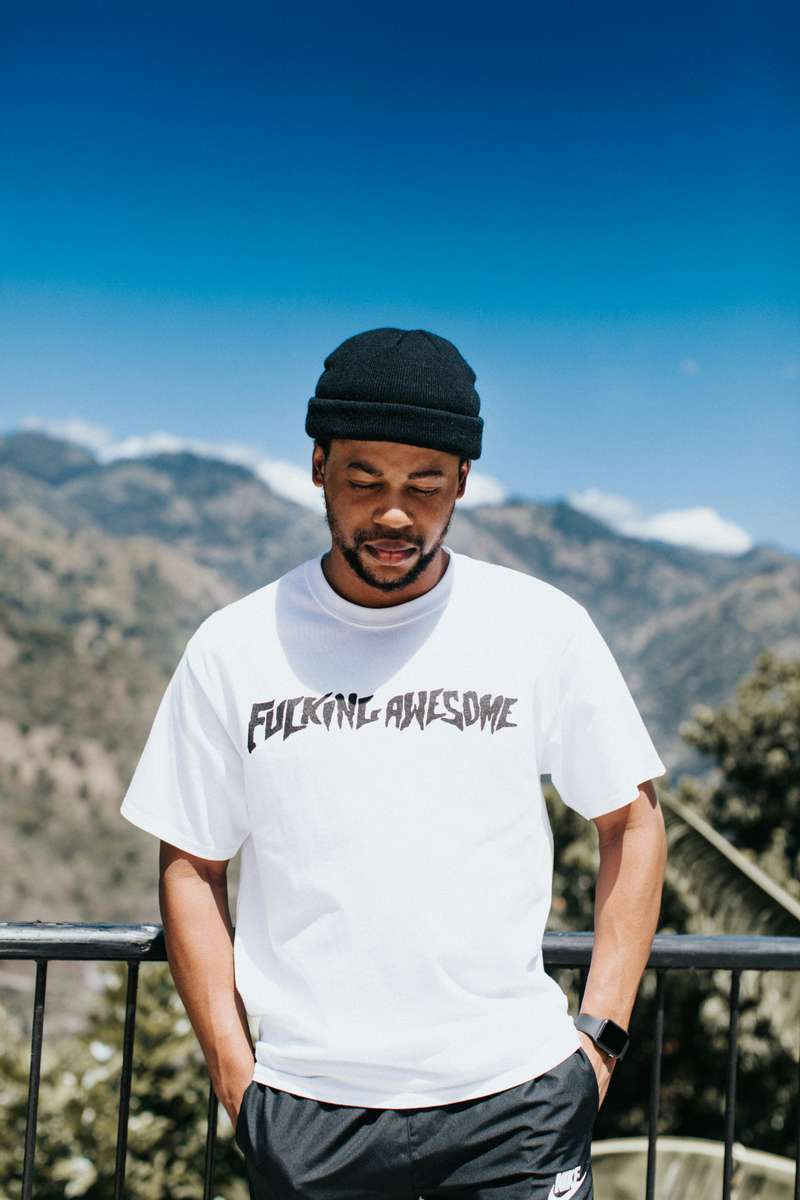 Custom t-shirt streetwear fit