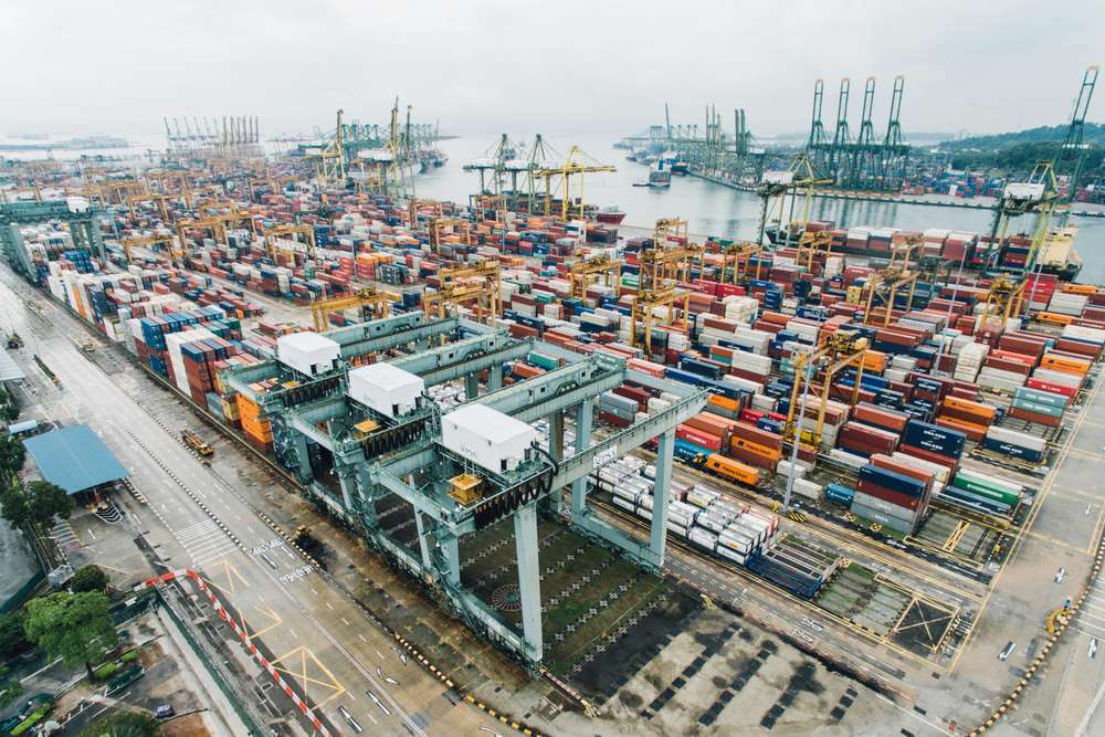 Container port at scale