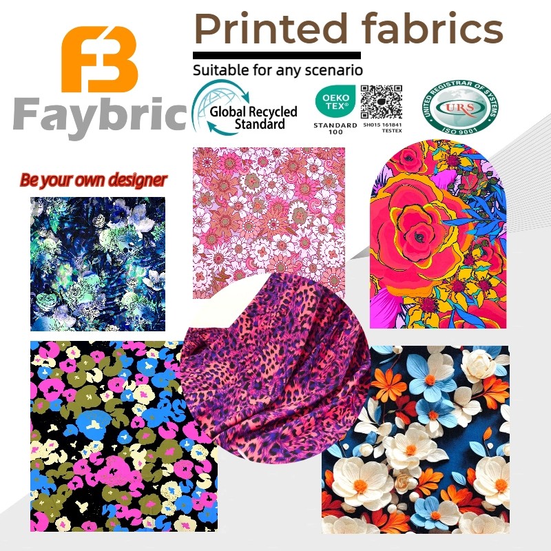 What is printed fabric?