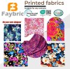 What is printed fabric?