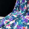 Printed fabric,Warp Knit Recycled Nylon Matte Swimming Fabric