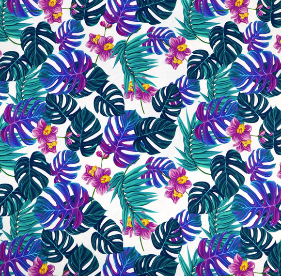 Printed fabric,Warp Knit Recycled Nylon Matte Swimming Fabric