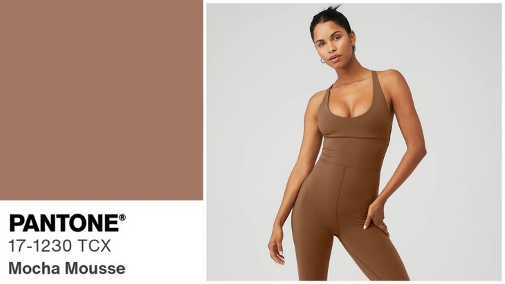 Mocha Mousse Yoga Wear