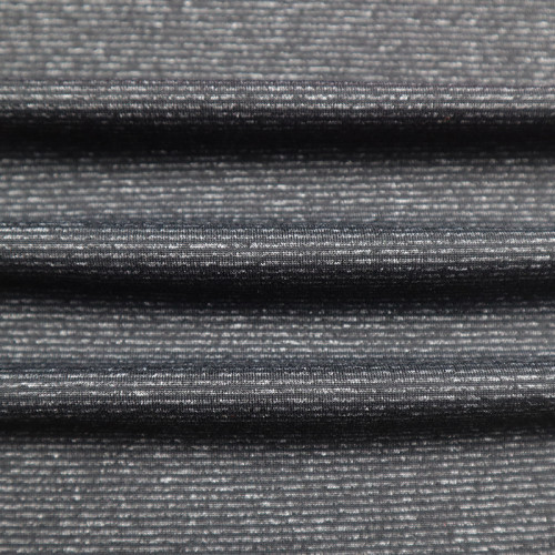 Sports Fabrics,Nylon Imitation Cotton Gray Small Interval Stripe Fabric,Imitation Cotton Stretch Fabric