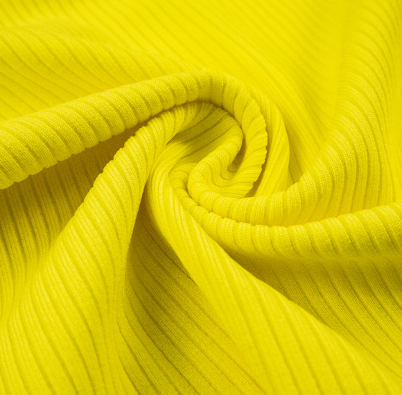 Sports fabric Polyester high elastic ribbing Fabric