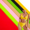 Swimwear fabrics Full Matte Nylon Spandex Swimwear Fabric