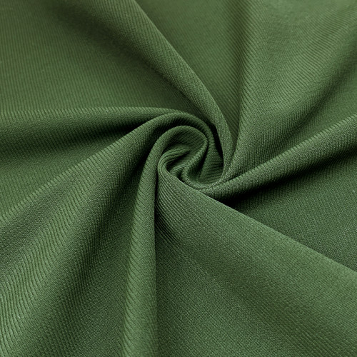 Sports fabric, Warp knit double diameter plain weave high elasticity fabric