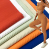 Eco-friendly fabric Recycled Nylon High-Stretch Ribbed Stripe Fabric