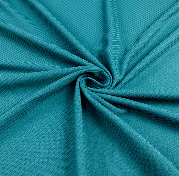 Sports fabric Ribbed lulu Fabric Soft Textured 4-Way Stretch Nylon Spandex Knit Fabric