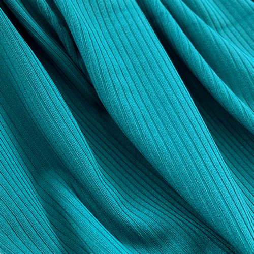 Sports fabric Ribbed lulu Fabric Soft Textured 4-Way Stretch Nylon Spandex Knit Fabric
