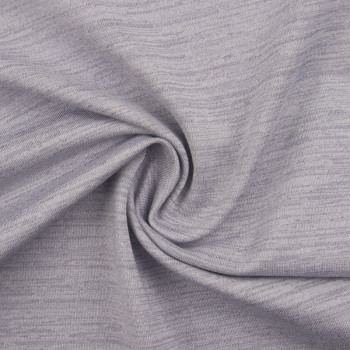 Sports fabric Textured Stripe-Dot Mélange Polyester Spandex Fabric
