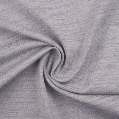 Sports fabric Textured Stripe-Dot Mélange Polyester Spandex Fabric