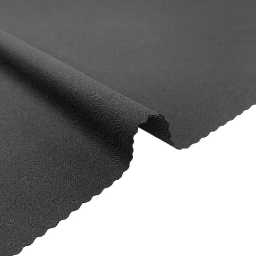 Sports fabric Double-Sided Semi-Dull High-Stretch Nylon Spandex Fabric – 240 GSM, Long Loop Knit Fabric