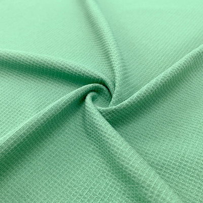Sports fabric Mini Waffle Textured Polyester Fabric 180–190 GSM 150cm Width