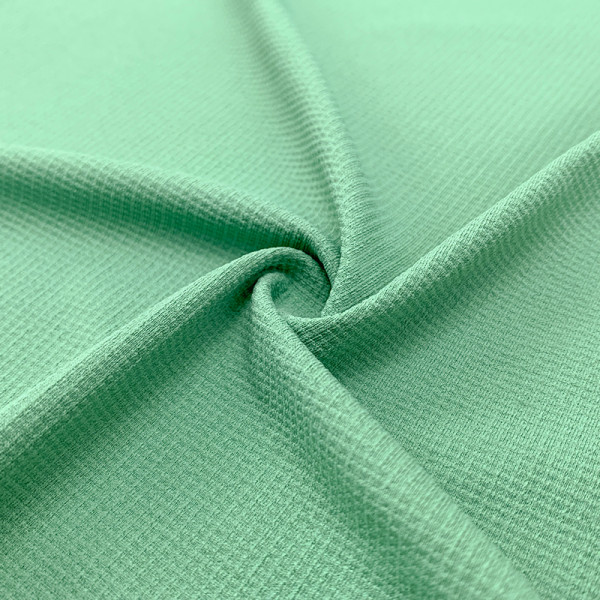 Sports fabric Mini Waffle Textured Polyester Fabric 180–190 GSM 150cm Width