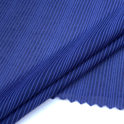 Non-Stretch 3D Irregular Weft-Striped Nylon Fabric – 100–120 GSM, 60" Width