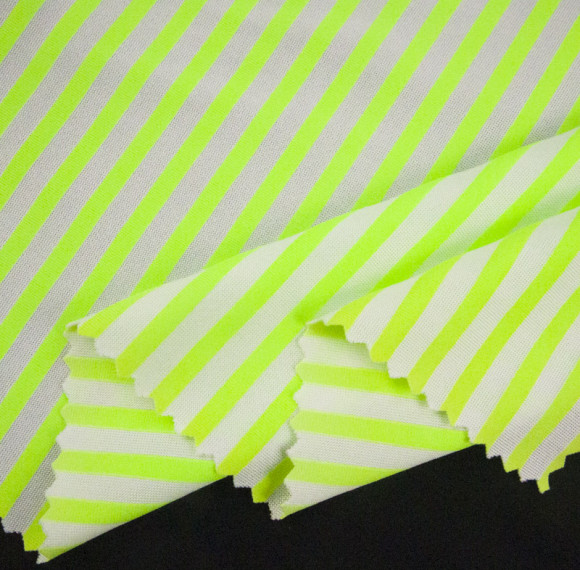 Textured Stripe Bubble Swim Fabric – Polyester/Nylon/Spandex 250 GSM, 52" Width