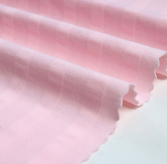 Double-Sided Striped High-Stretch Nylon Spandex Fabric – 200 GSM, 130cm Width