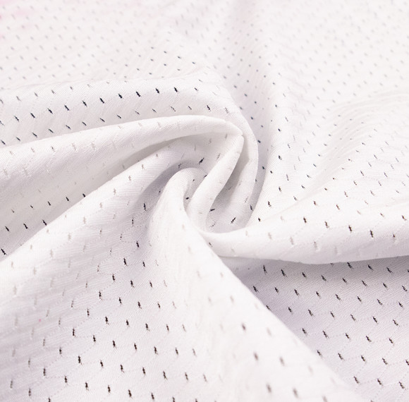 Warp-Knitted Shiny Breathable Mesh Fabric – Polyester Spandex, 260 GSM, 60" Width