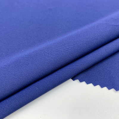 Superfine Lightweight Weft Knitted Double Sided Polyester Spandex Fabric 100 120 GSM 60