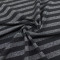 Shiny Cationic Blended Stripe Nylon Polyester Spandex Fabric 120 GSM 63