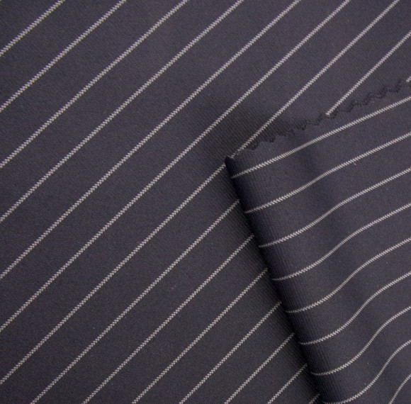 Warp-Knitted Nylon Polyester Spandex Stripe Swimwear Fabric – 175 GSM, 165cm Width