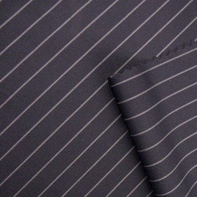 Warp-Knitted Nylon Polyester Spandex Stripe Swimwear Fabric – 175 GSM, 165cm Width