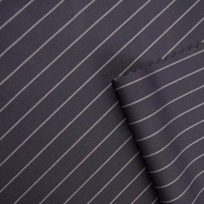 Warp-Knitted Nylon Polyester Spandex Stripe Swimwear Fabric – 175 GSM, 165cm Width