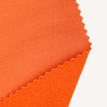 Eco Friendly Weft Knitted Recycled Polyester Spandex Stretch Fabric 250 GSM 150cm Width