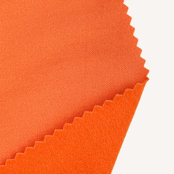 Eco Friendly Weft Knitted Recycled Polyester Spandex Stretch Fabric 250 GSM 150cm Width