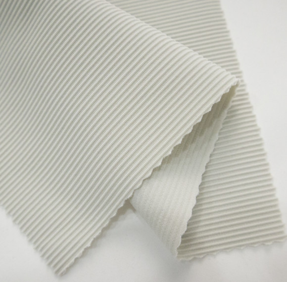 LULU-Inspired Heavy Ribbed Nylon Spandex Fabric – 300 GSM, 150cm Width