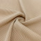 2×2 Heavy Polyester Rib Knit Fabric 250 GSM 165cm Width