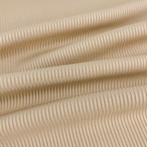 2×2 Heavy Polyester Rib Knit Fabric – 250 GSM, 165cm Width