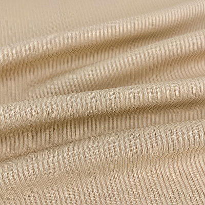 2×2 Heavy Polyester Rib Knit Fabric 250 GSM 165cm Width