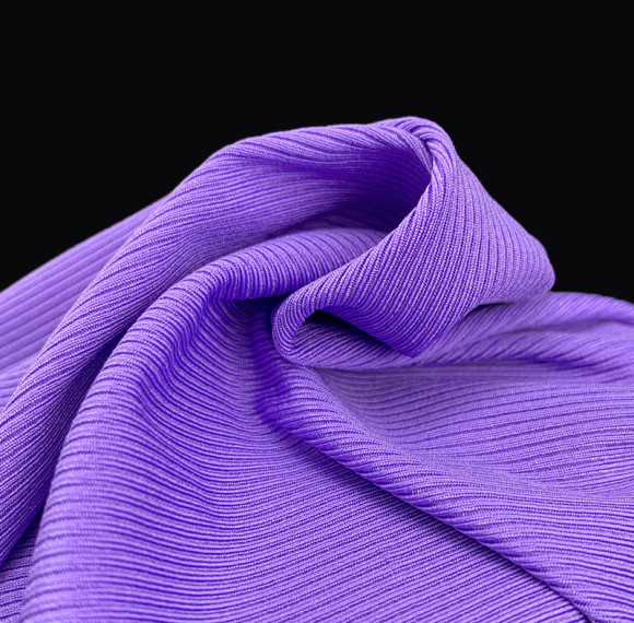 2×2 Nylon Spandex Rib Knit Fabric – 150 GSM, 140cm Width