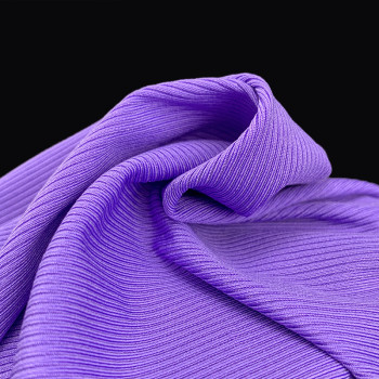 2×2 Nylon Spandex Rib Knit Fabric 150 GSM 140cm Width