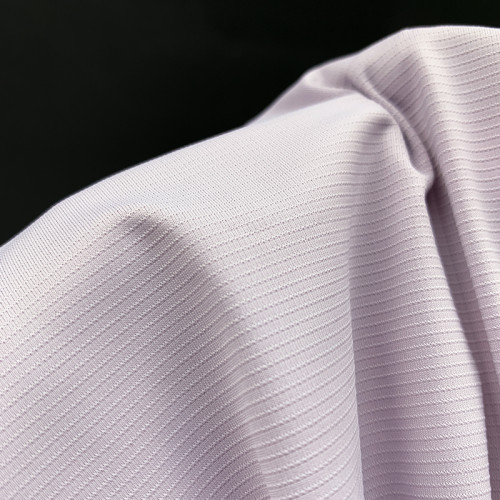 Fine Stripe Nylon Spandex Fabric 170 GSM, 13% Spandex Soft & Breathable Lingerie Fabrics